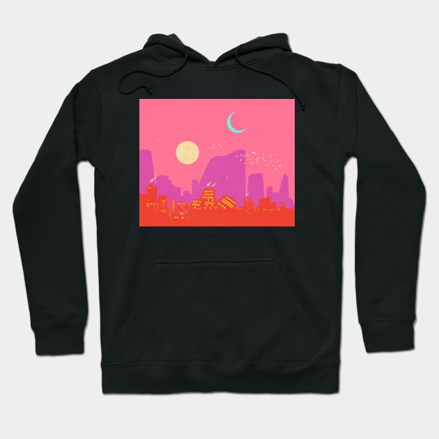 SCI-FI CITY Hoodie by Showdeer